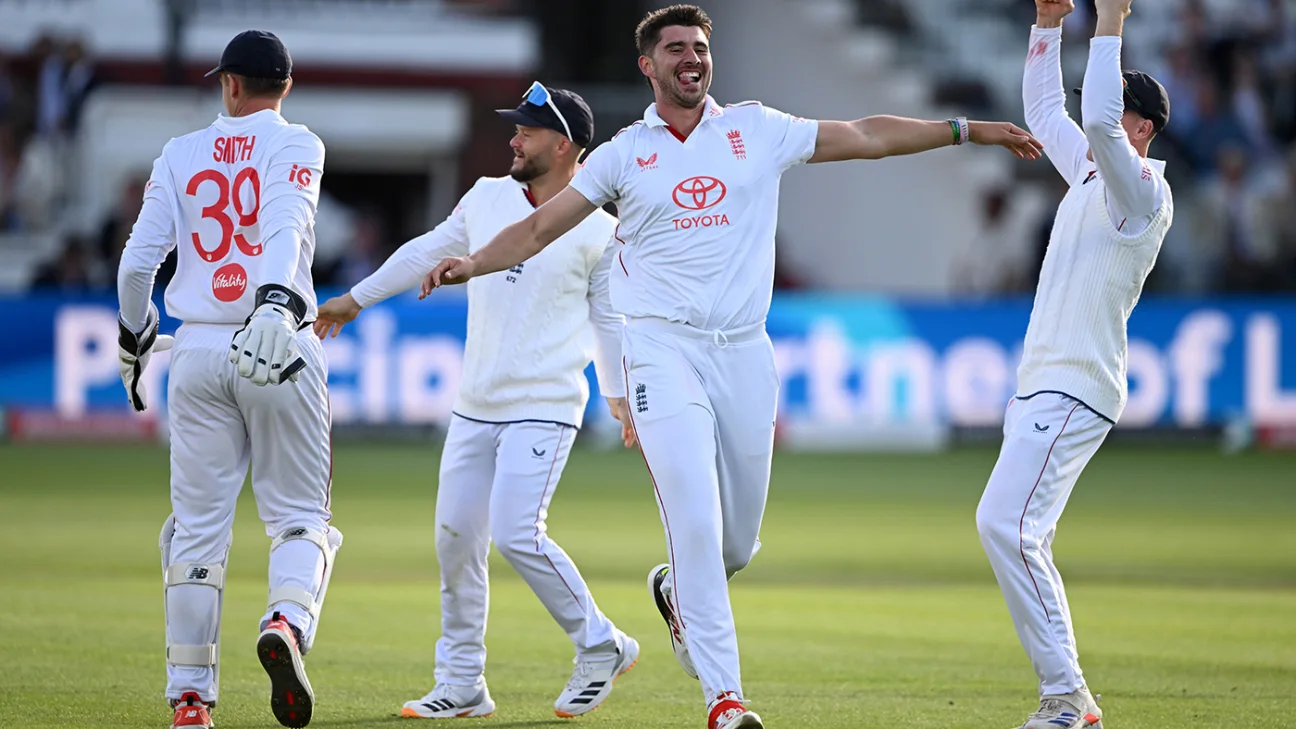 ENG vs NZ 2026, ENG vs NZ 1. test Match Report, 4.–7. juuni 2026