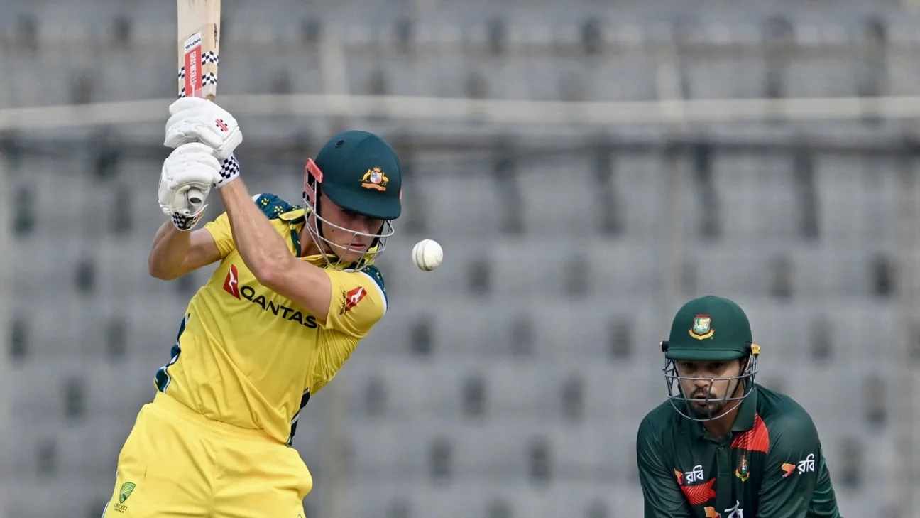 BAN vs AUS 2026, BAN vs AUS 3. ODI mängu aruanne, 14. juuni 2026