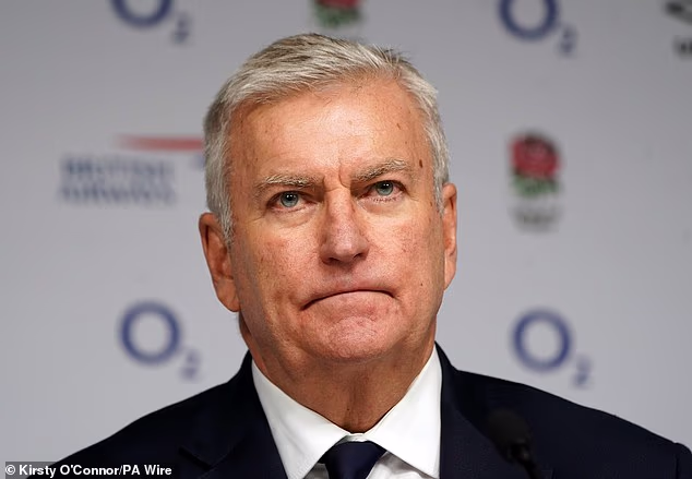 RFU tegevjuhi Bill Sweeney (pildil) tunnistamine, et ta pole Andy Farrelliga isegi rääkinud, on hämmastav.