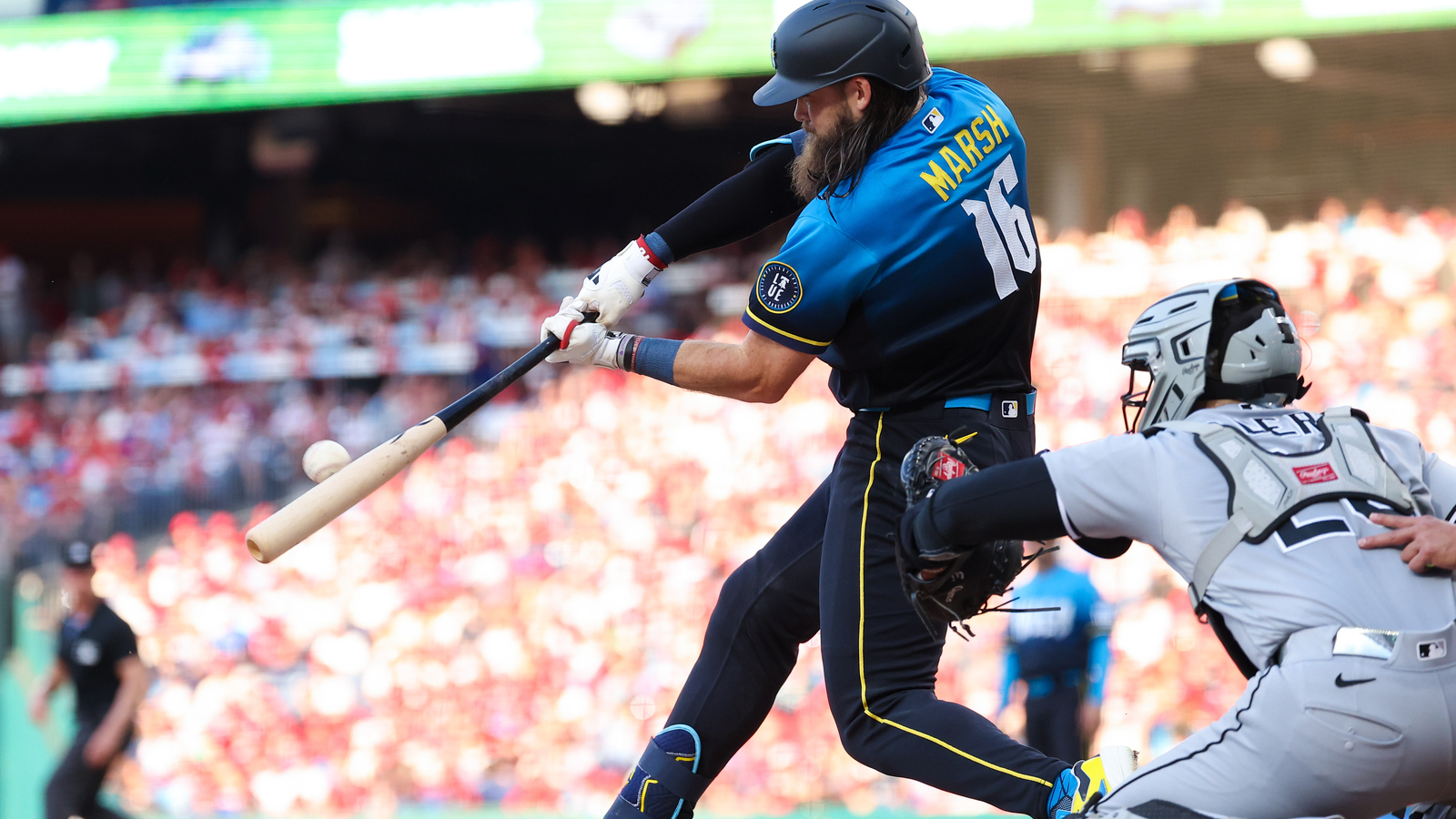 Brandon Marsh Philliesist tugevdab oma positsiooni Rahvusliiga tähtede turniiril