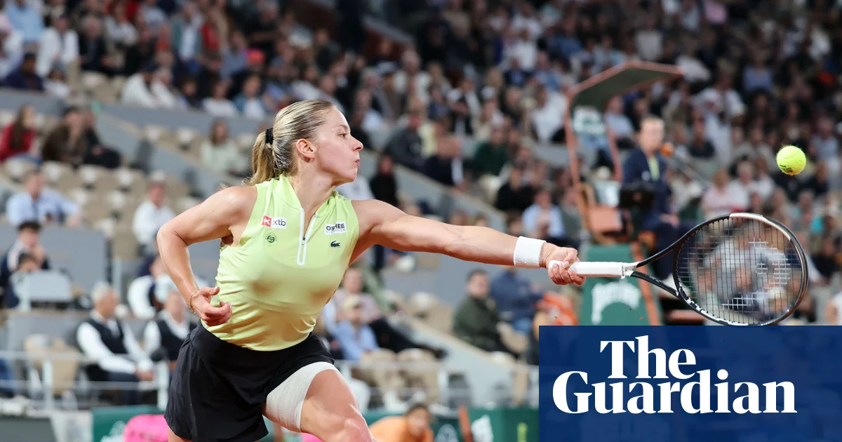 Chwalinska ajaloo äärel pärast French Openi lõikamist paberi haaval | French Open