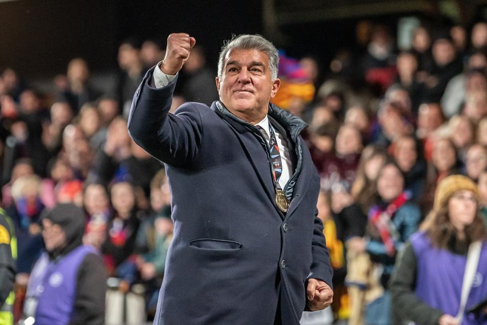 FC Barcelona president Laporta sõlmis uue lepingu