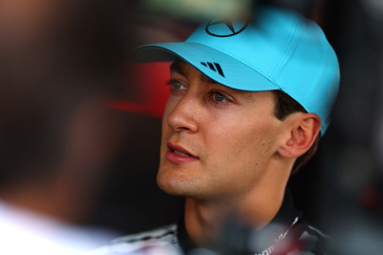 George Russell annab Ferrarile tugeva hoiatuse pärast Hamiltoni hullumeelset võistlustempot