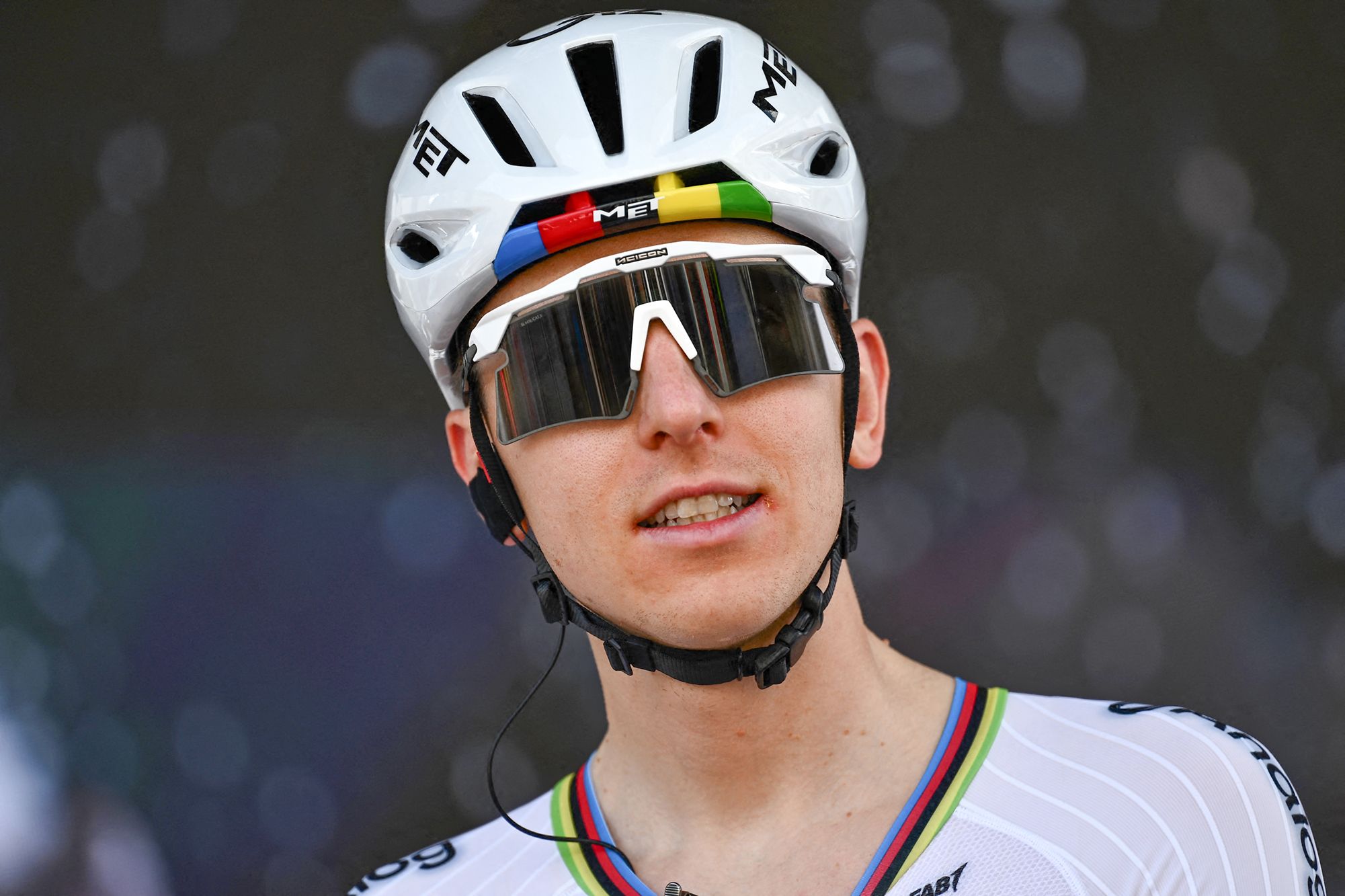 "Kõik olid juhtunust pisut üllatunud": ratturid reageerivad Tadej Pogačari domineerivale soolosõidule Tour de Suisse'il