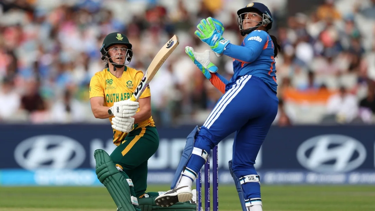 Naiste T20 maailmameistrivõistlused 2026, 18. matš IND-W vs SA-W 1. grupi matši aruanne 21. juuni 2026