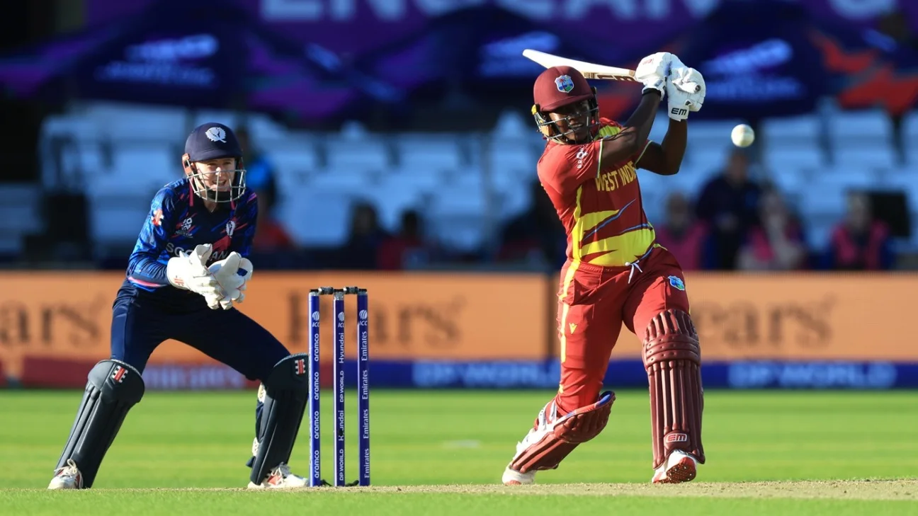 Naiste maailmameistrivõistluste T20 2026 12. matš SCO-W vs WI-W 2. grupi mängu aruanne 18. juuni 2026