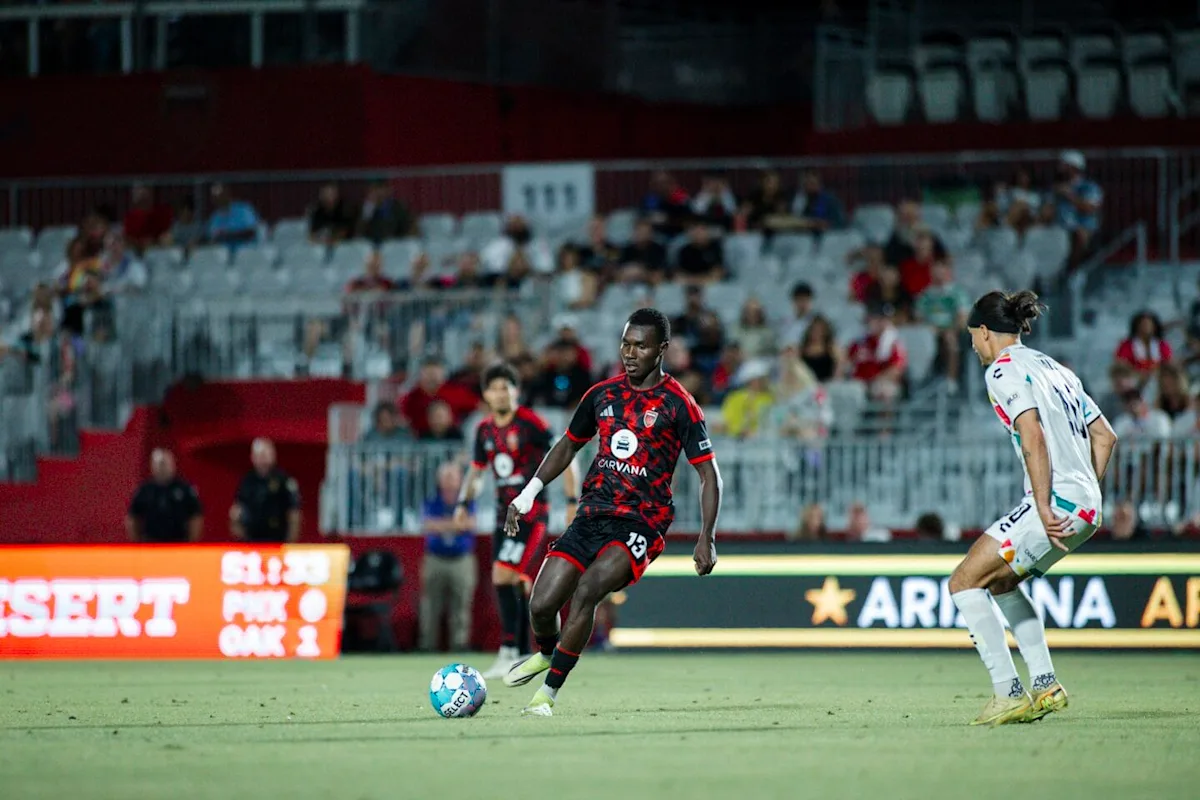 Phoenix Rising langeb teisel poolajal seitsme väravaga Oaklandi vastu