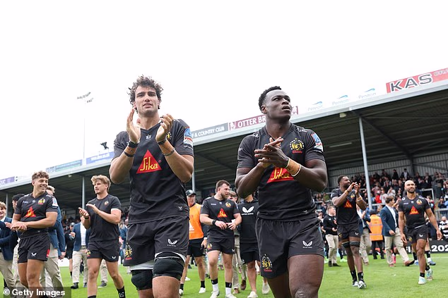 Exeter hüppas Saracensi viimasele play-offi kohale, võites nende üle 32:12.