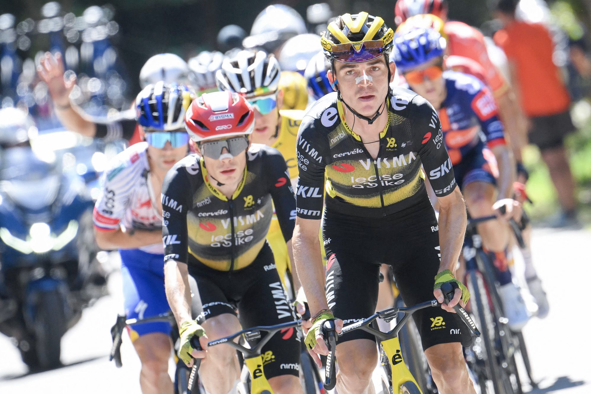 See on Jonas Vingegaardi tugimeeskond Tour de France'il, kuna Visma-Lease a Bike kinnitab koosseisu