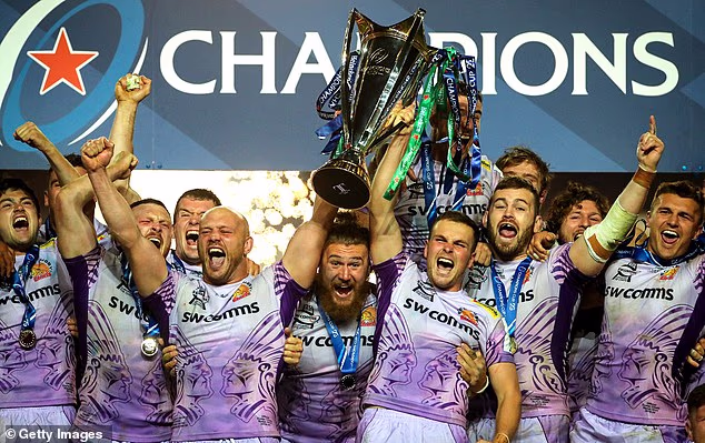 Exeter Chiefs tähistab 2020. aasta Champions Cupi võitu tühjal Ashton Gate'il – viimati võitis Euroopa ragbi eliitvõistluse mitte-prantsusmaa meeskond