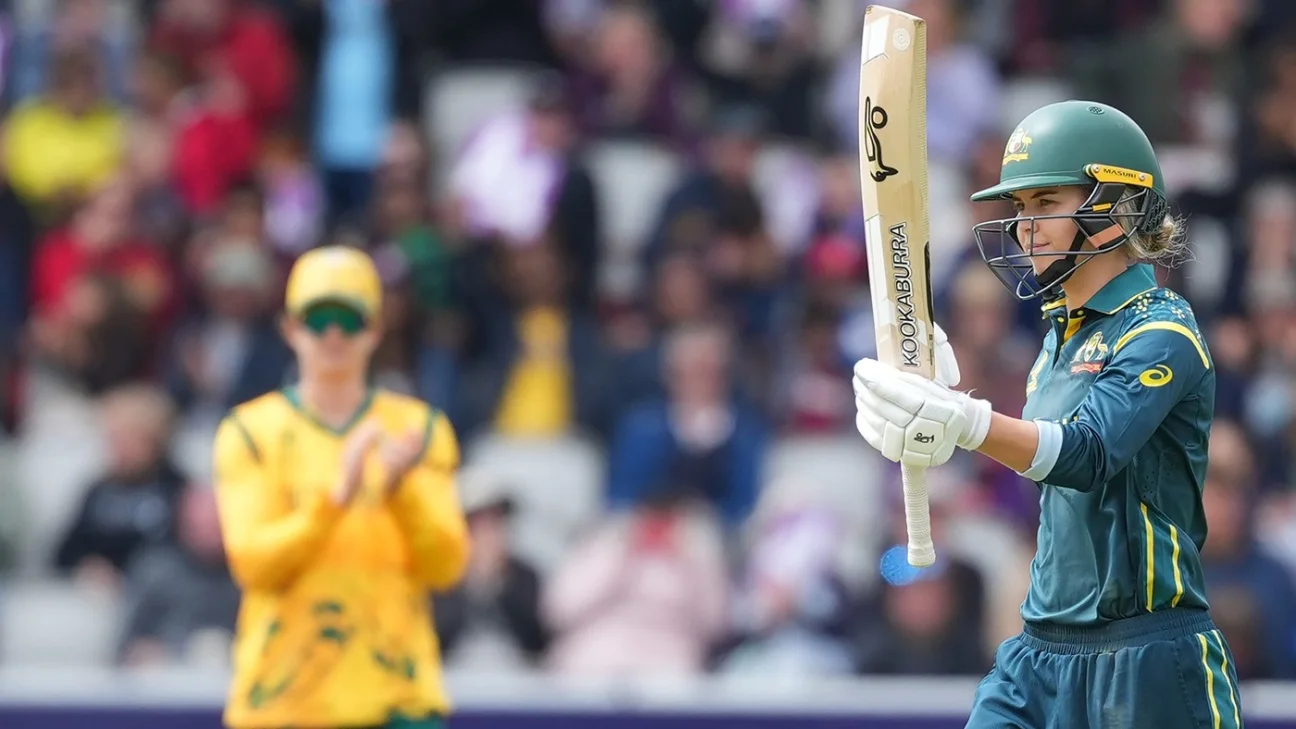 T20 naiste maailmameistrivõistlused 2026, 3. matš AUS-W vs SA-W, 1. grupi matši aruanne 13. juuni 2026