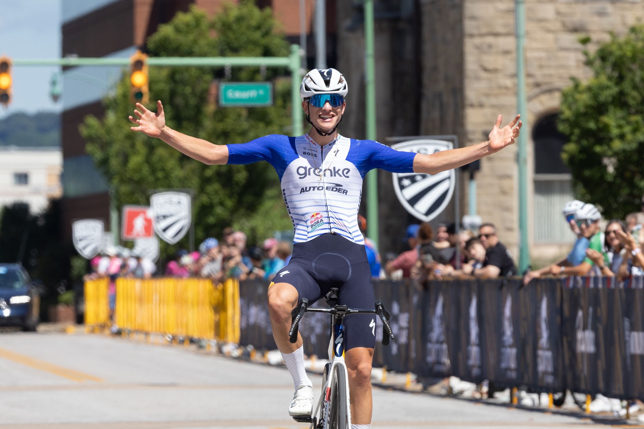 USA maanteemeistrivõistlused: Enzo Hincapie soolo meeste juunioride maanteesõidus võidule