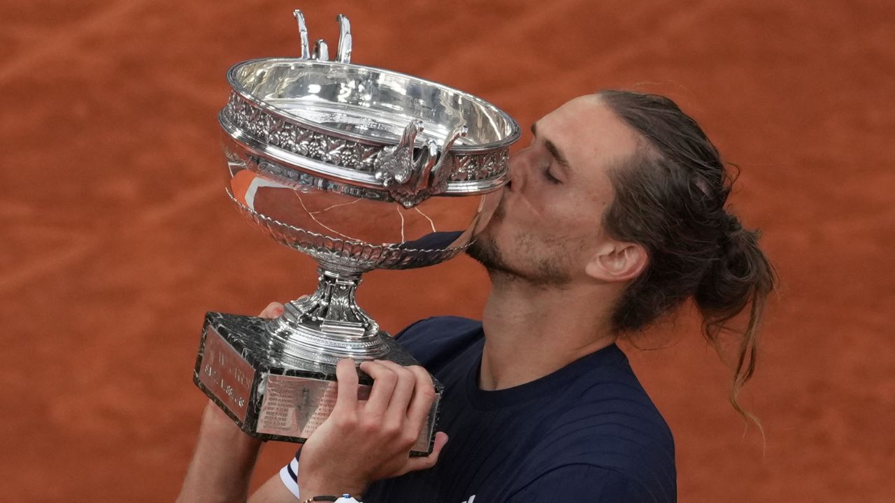 Zverev võidab Cobolli ja võidab esimese suure slämmi Prantsusmaa lahtised